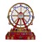 Northlight 20" LED lighted and Musical Santa Christmas Ferris Wheel